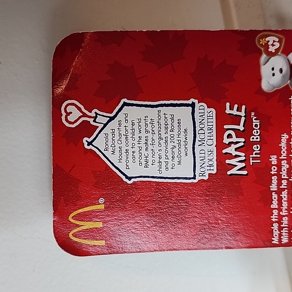 Vintage Maple The Bear Ty Beanie In the original packaging. - Picture 8 of 11